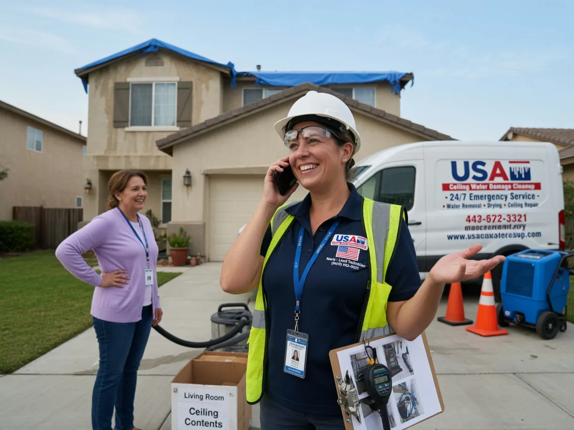 Ceiling Water Damage Restoration Weston, MO FAQs